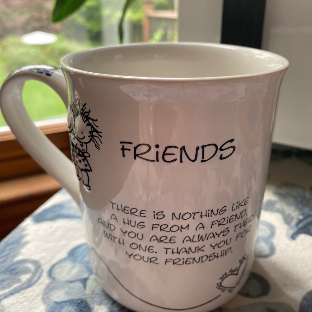 Friend’s Girl Hug Ceramic Mug, 4” - Picture 3 of 5